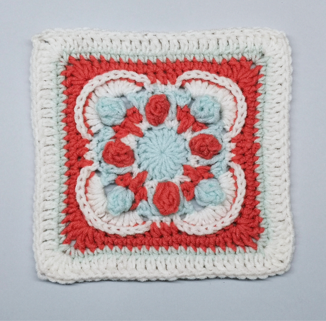 You are currently viewing Crochet Granny Square Pattern / Crochet Motif #4