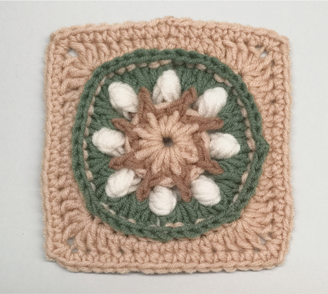 Read more about the article Crochet Granny Square Pattern / Crochet Motif #91