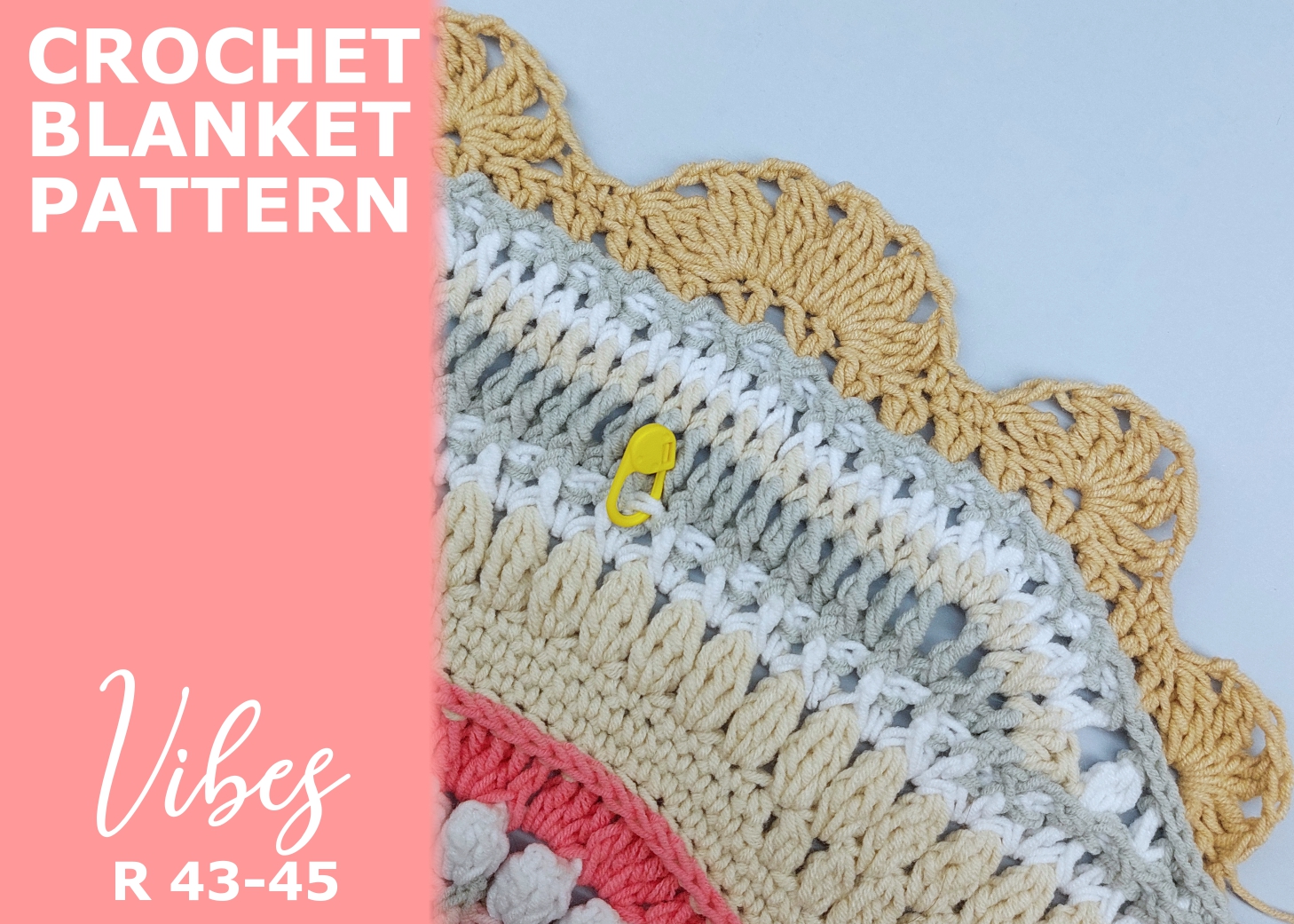 Read more about the article Crochet blanket Vibes / Rounds 43-45