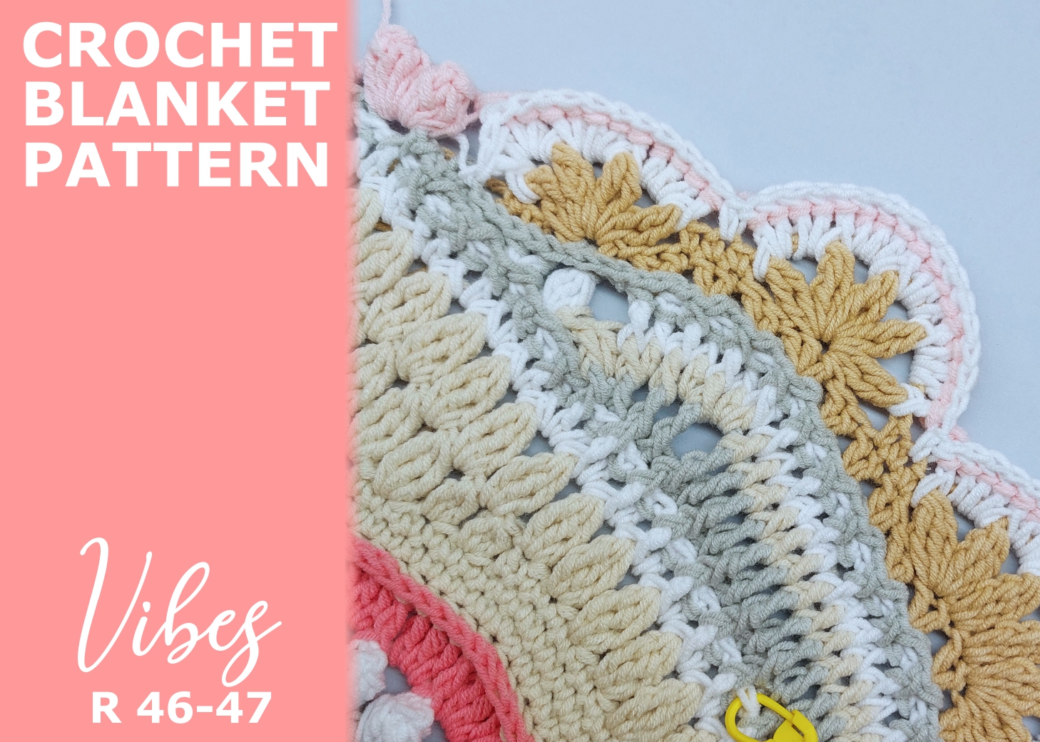 You are currently viewing Crochet blanket Vibes / Rounds 46-47