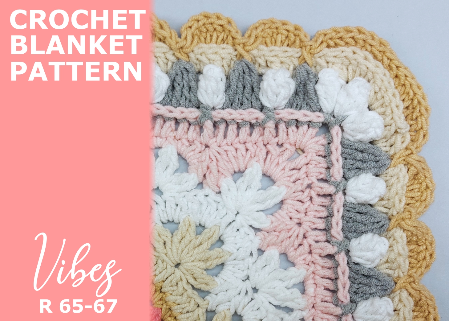 You are currently viewing Crochet blanket Vibes / Rounds 65-67