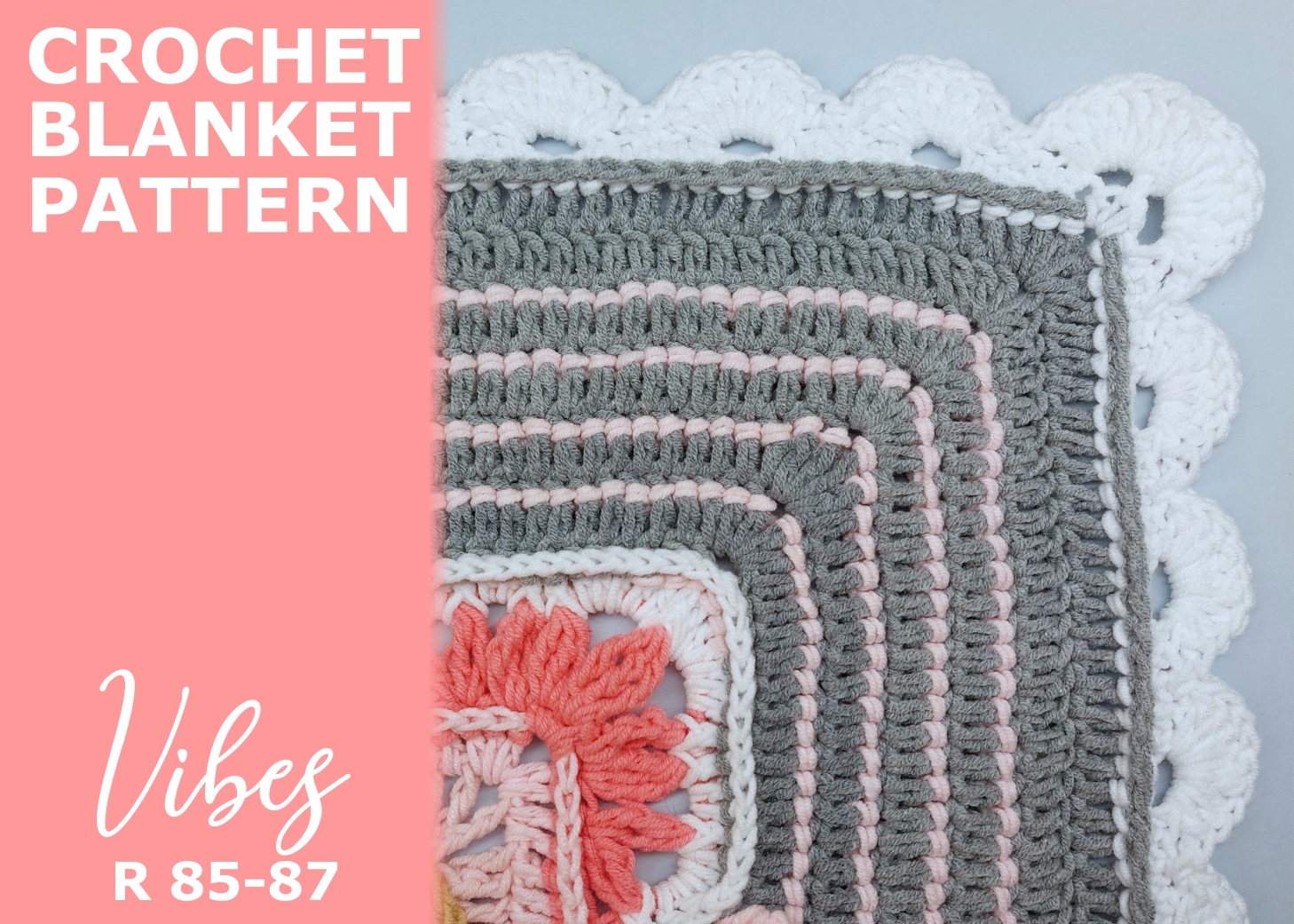You are currently viewing Crochet blanket Vibes / Rounds 85-87
