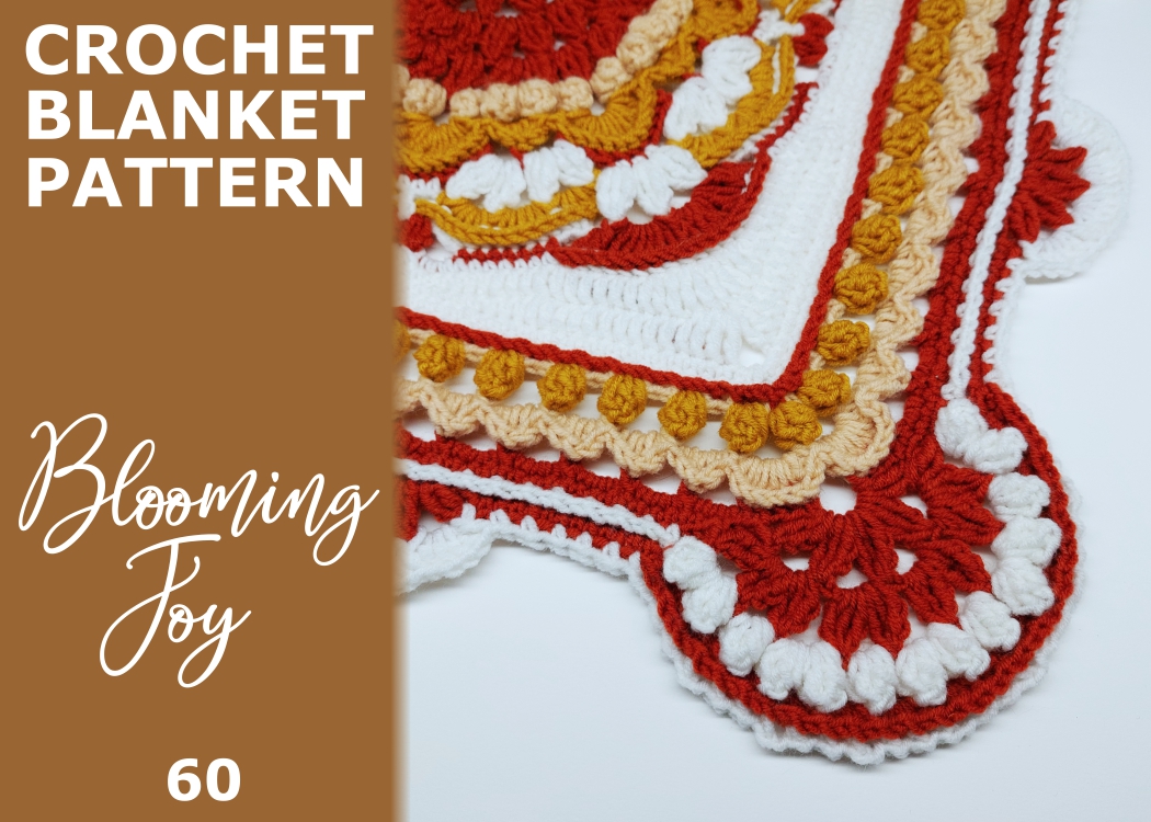 Read more about the article Blooming Joy Blanket / round 60