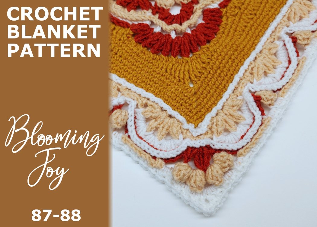 Read more about the article Blooming Joy Blanket / rounds 87-88