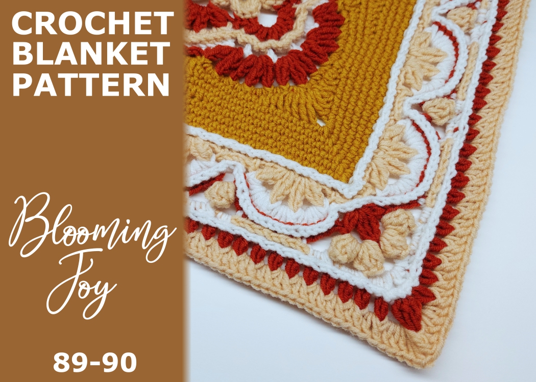 Read more about the article Blooming Joy Blanket / rounds 89-90