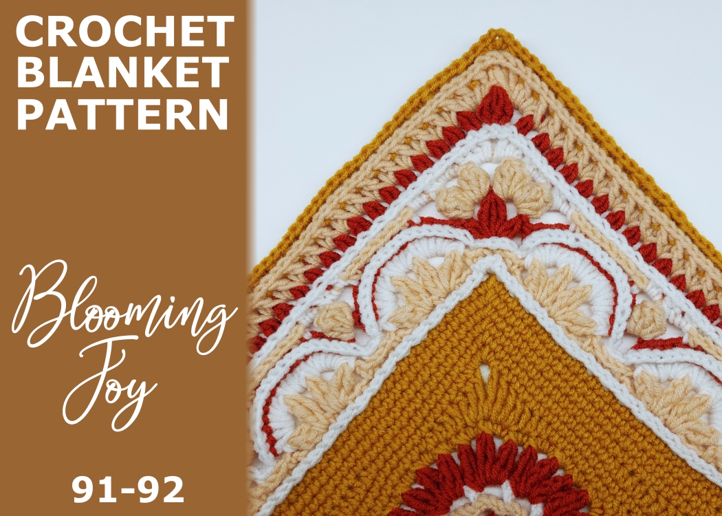 Read more about the article Blooming Joy Blanket / rounds 91-92