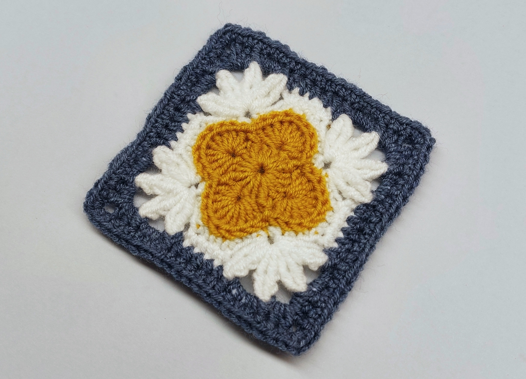 You are currently viewing Crochet granny square pattern / Motif #131